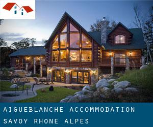 Aigueblanche accommodation (Savoy, Rhône-Alpes)