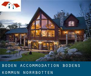 Boden accommodation (Bodens Kommun, Norrbotten)