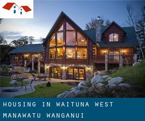 Housing in Waituna West (Manawatu-Wanganui)