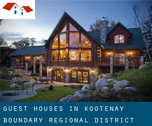 Guest Houses in Kootenay-Boundary Regional District