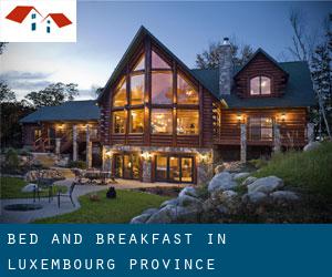 Bed and Breakfast in Luxembourg Province