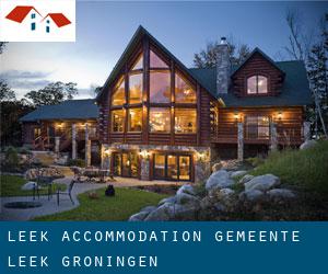 Leek accommodation (Gemeente Leek, Groningen)