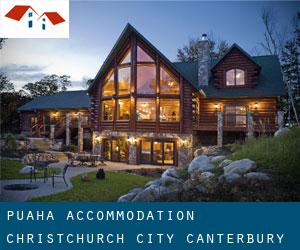 Puaha accommodation (Christchurch City, Canterbury)